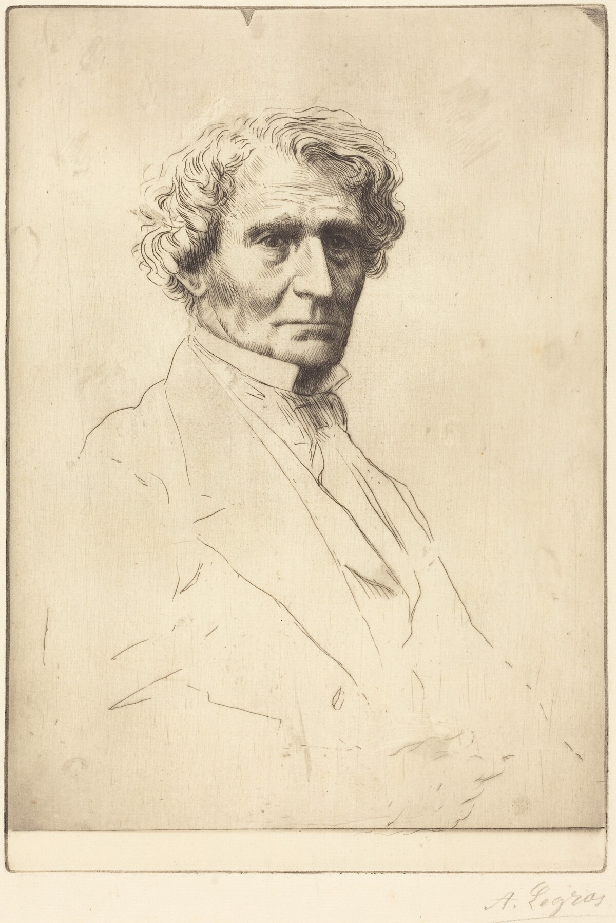 Hector Berlioz by Alphonse Legros