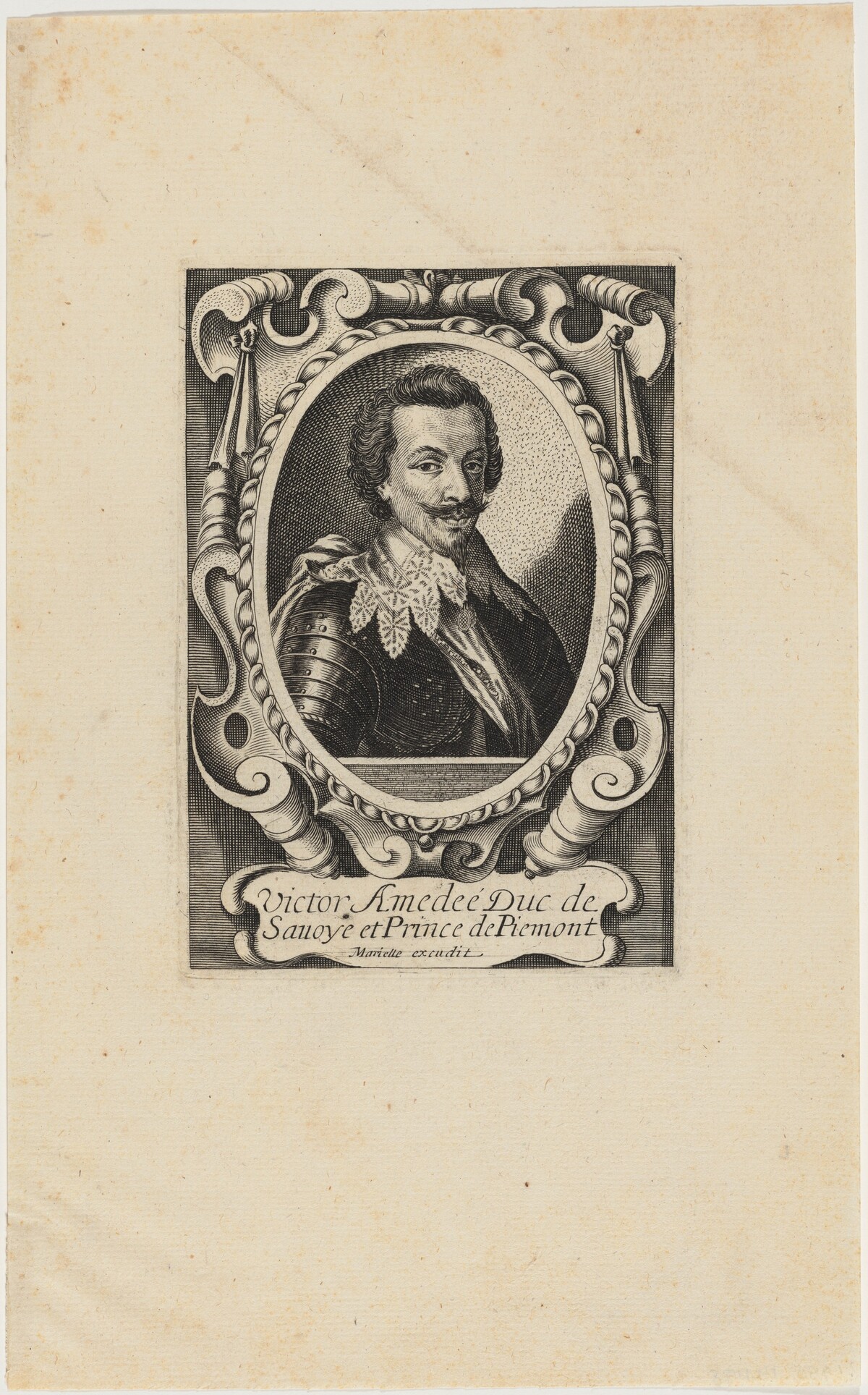 Victor Amedeo I, Duke of Savoy by Attributed to Pierre-Jean Mariette