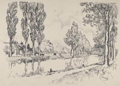 The Canal at Blanzy, France