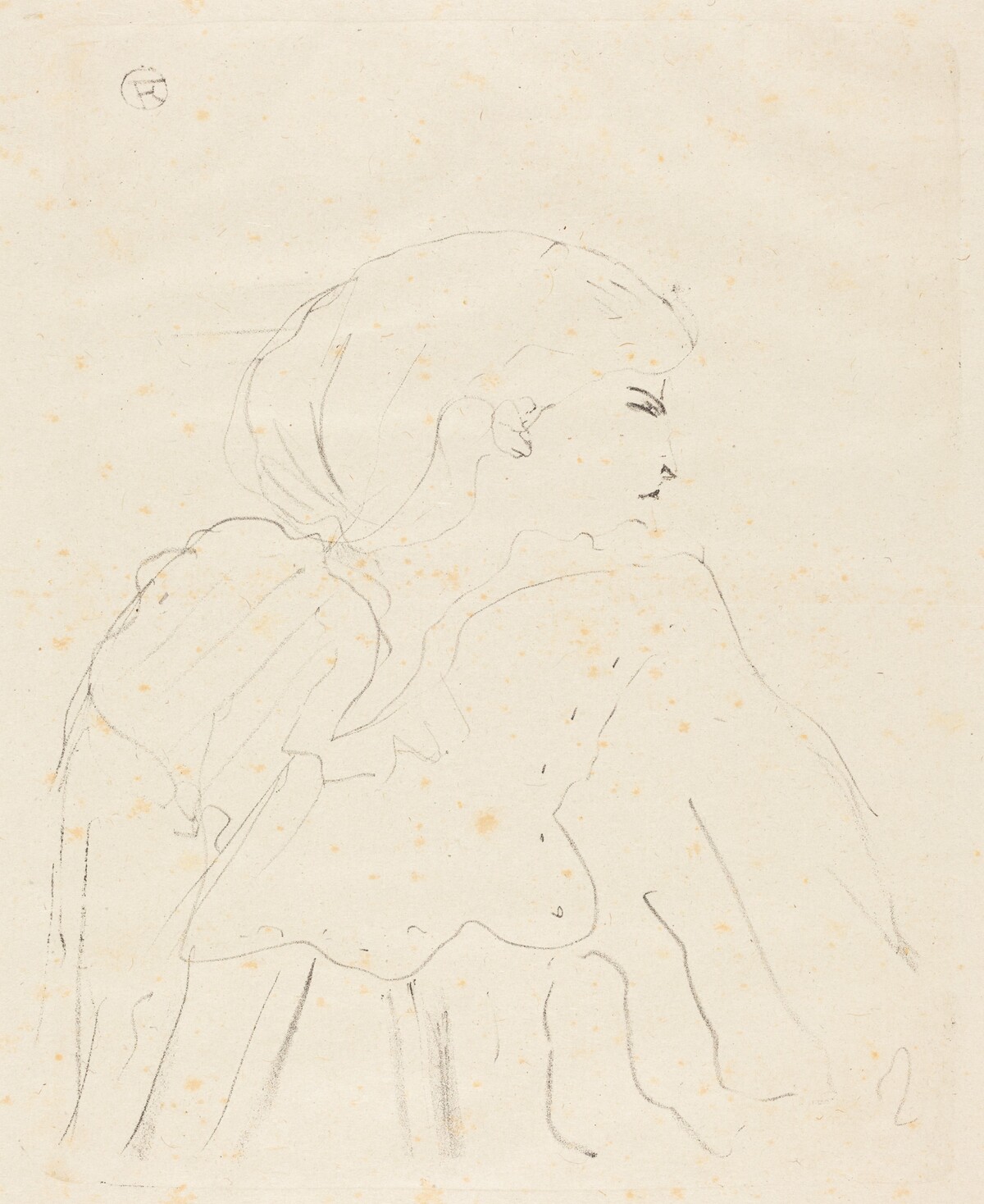 Cassive by Henri de Toulouse-Lautrec