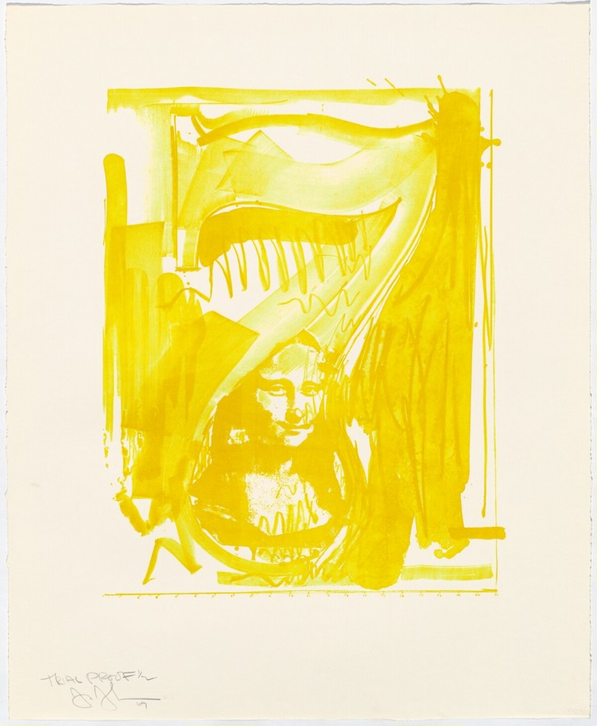 Figure 7 [trial proof] by Jasper Johns
