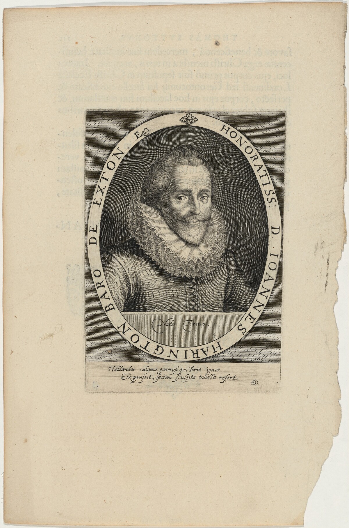 John Harington, First Baron of Exton by Willem de Passe and Magdalena de Passe