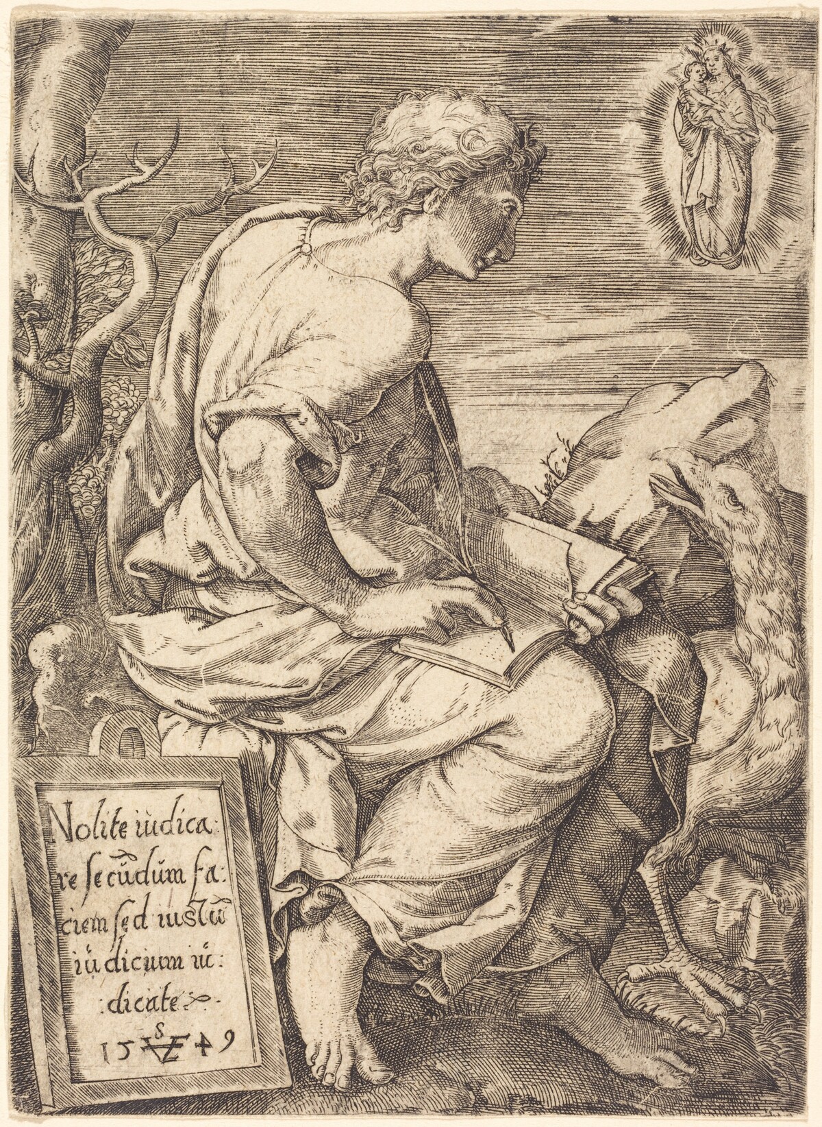 Saint John by Johann Ladenspelder