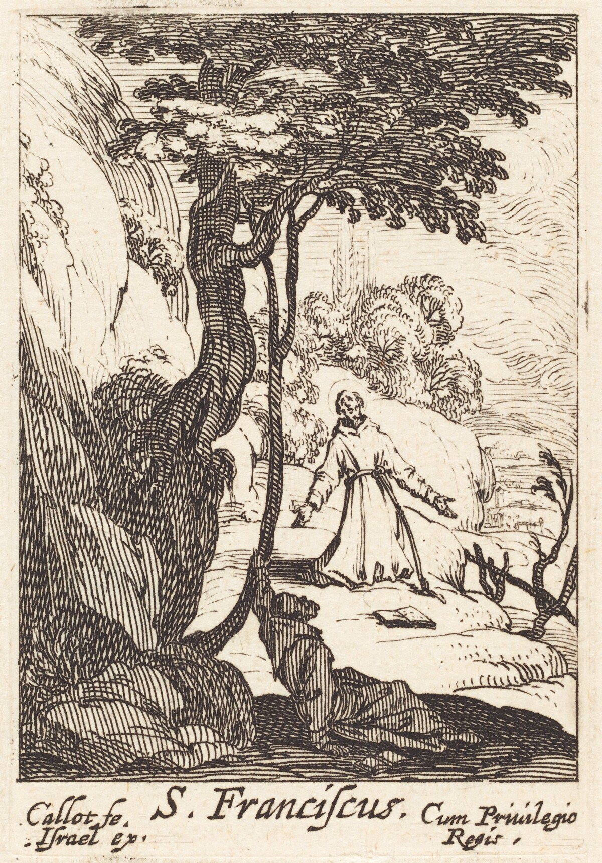 Saint Francis by Jacques Callot