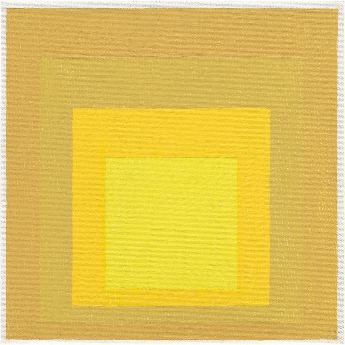 Study for Homage to the Square: Early Fusion by Josef Albers