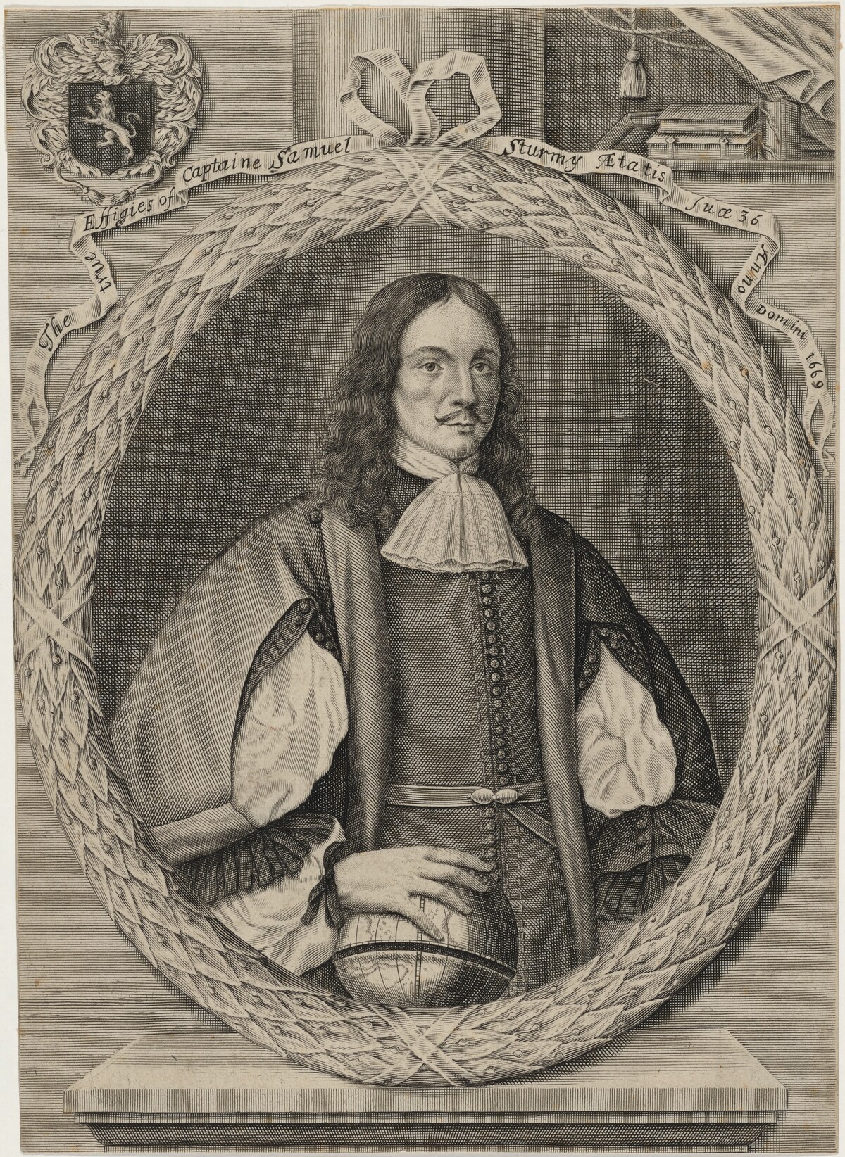 Captain Samuel Sturmy, Navigator by Abraham Hertochs
