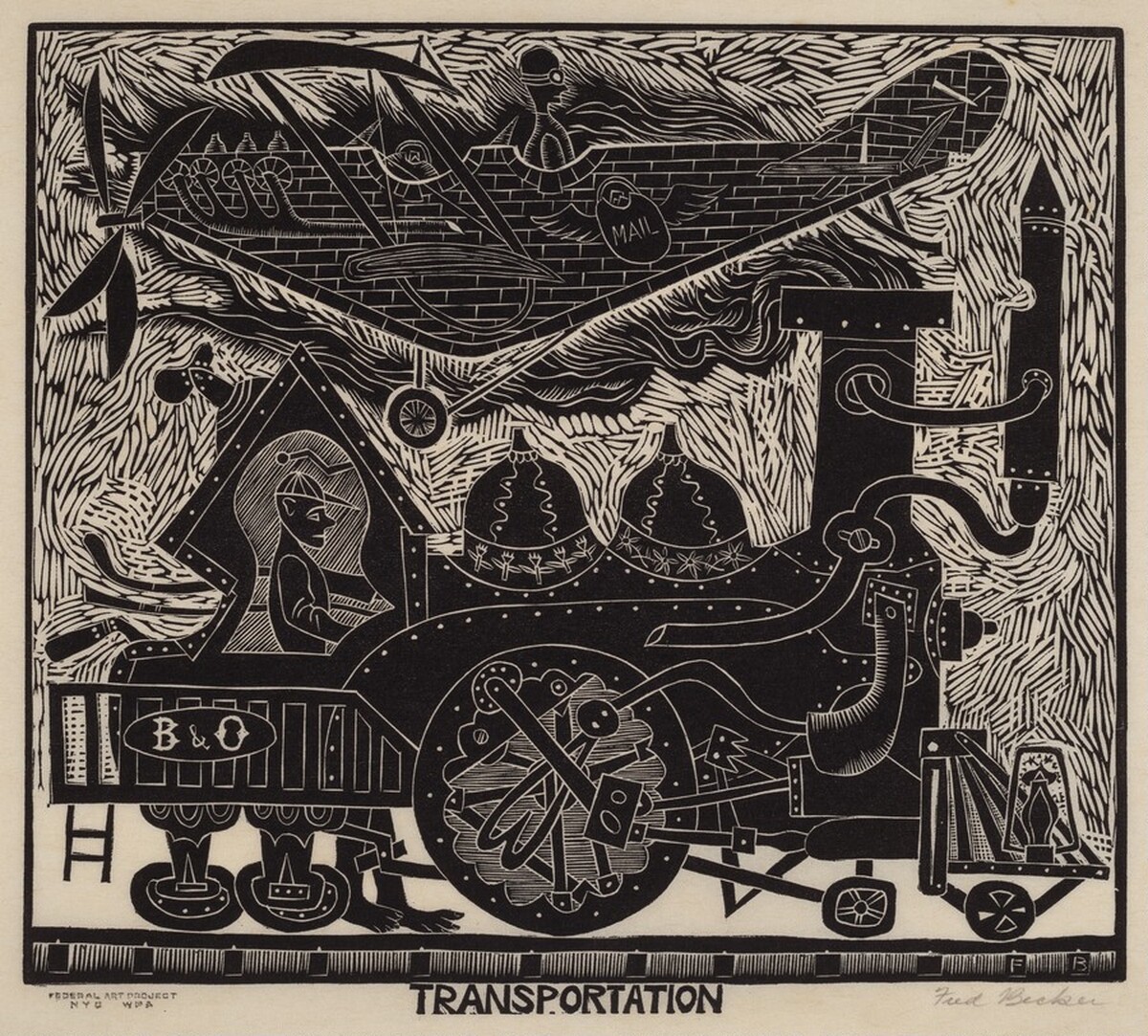 Transportation by Fred Becker
