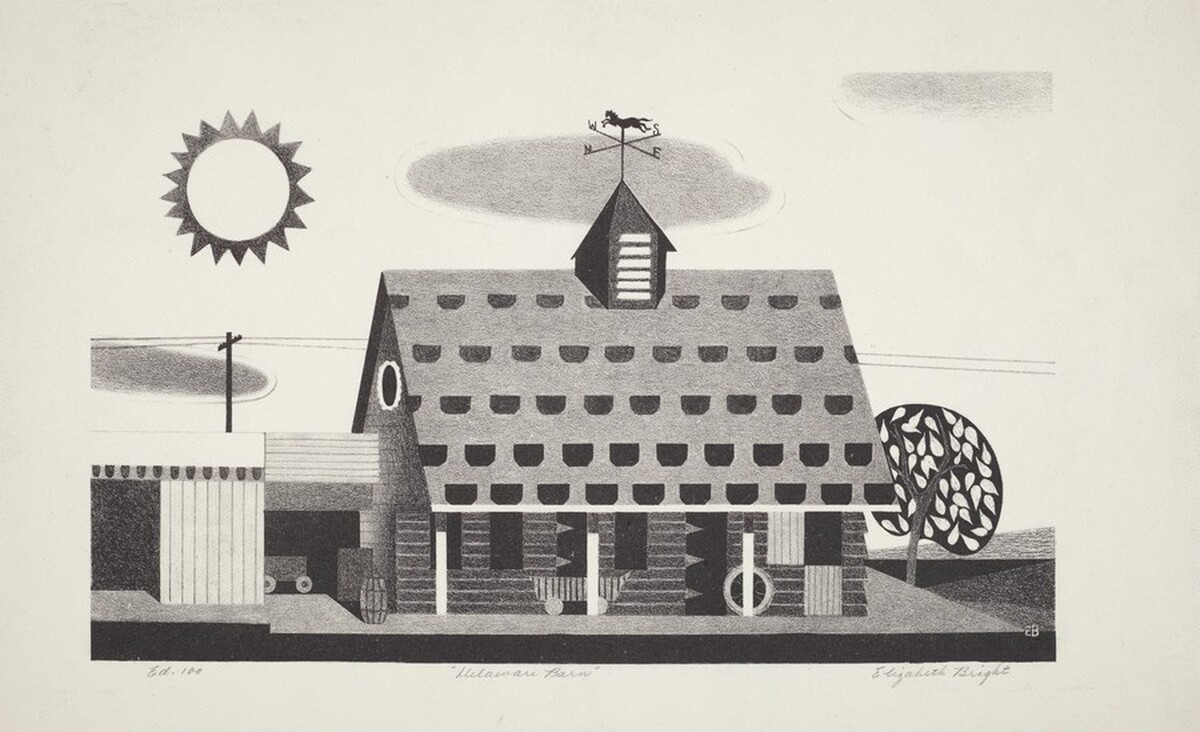 Delaware Barn by Elizabeth Bright