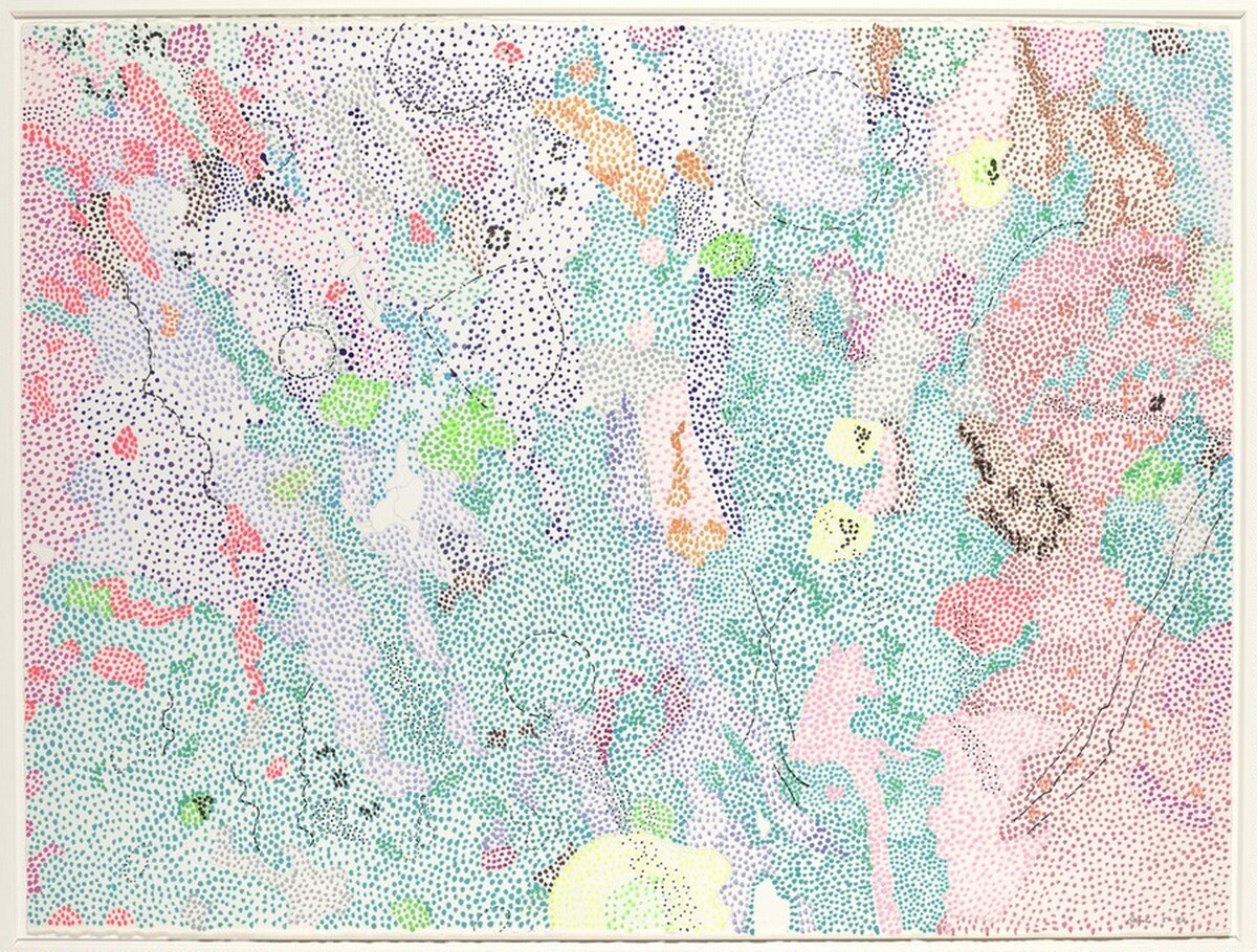 Fra Mauro Region of the Moon by Nancy Graves