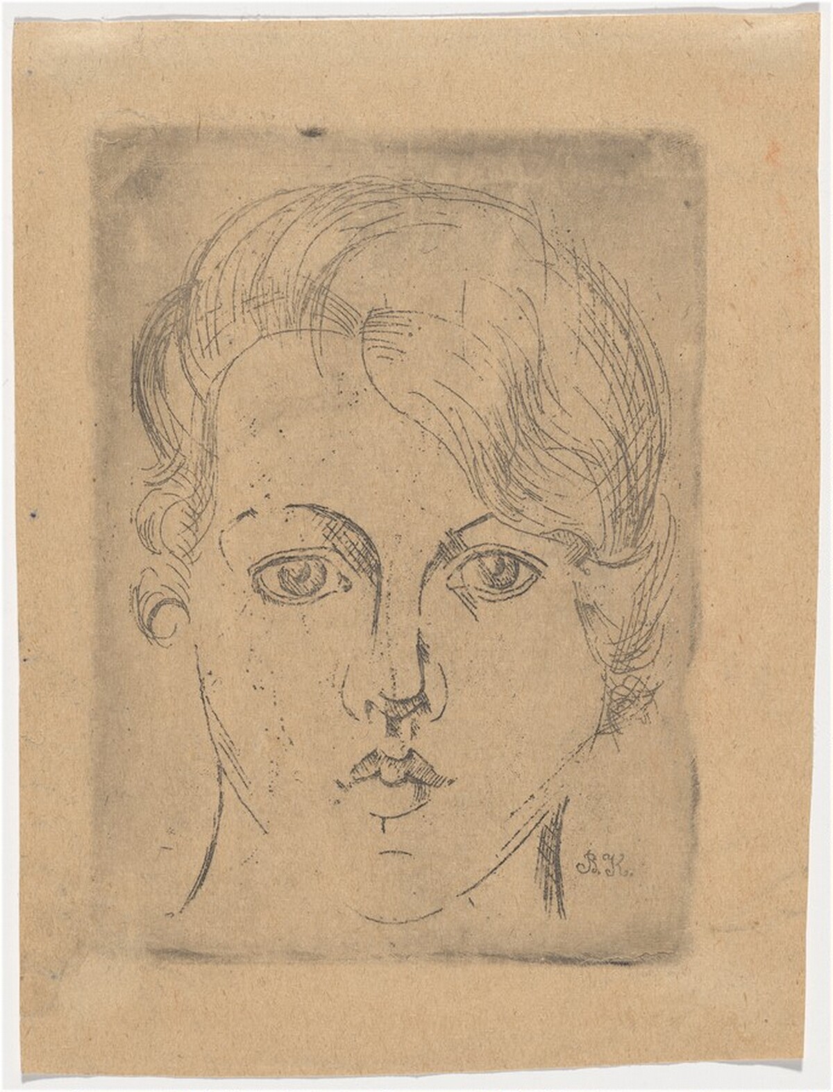 Self-Portrait by Valentina Kulagina