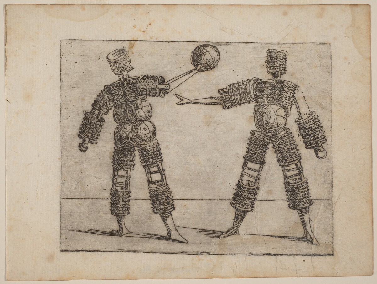 From "Bizzarie di varie Figure" by Giovanni Battista Bracelli