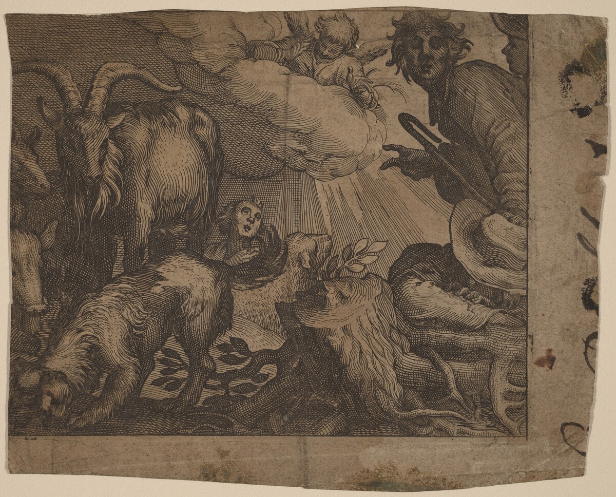 Annunciation to the Shepherds by Probably Netherlandish 17th Century