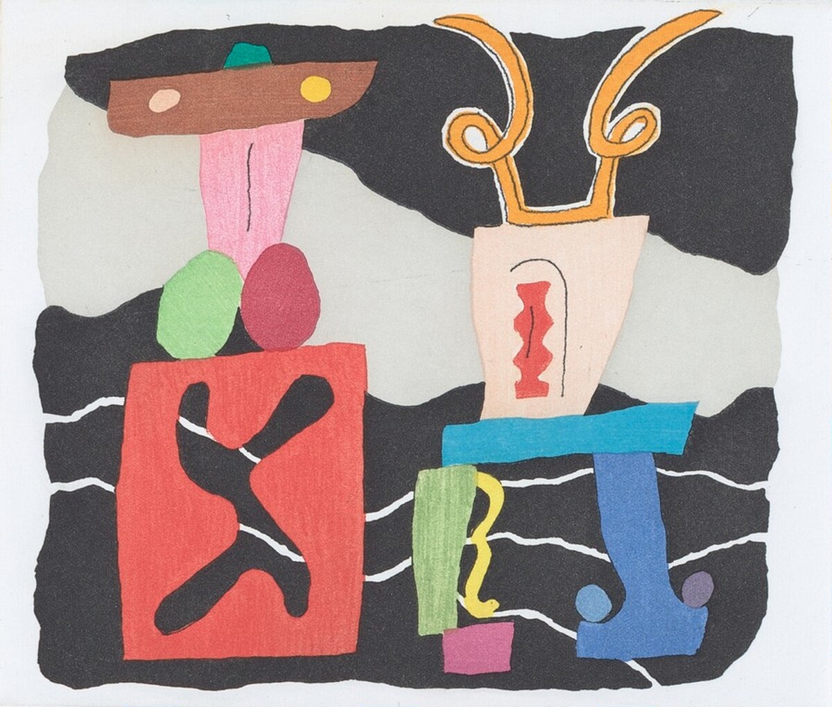 Untitled #4 (Pattern) by William Brice