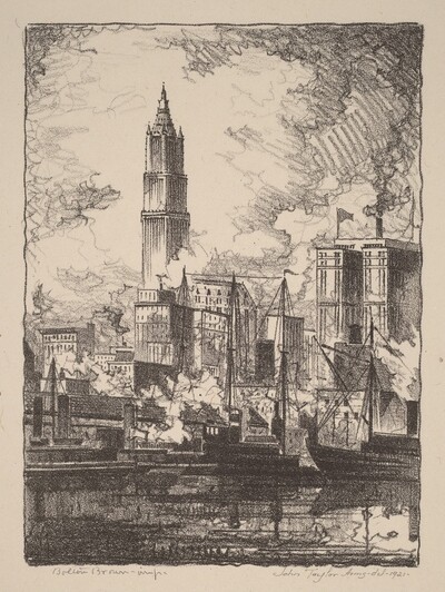 New York Skyline, Sketch