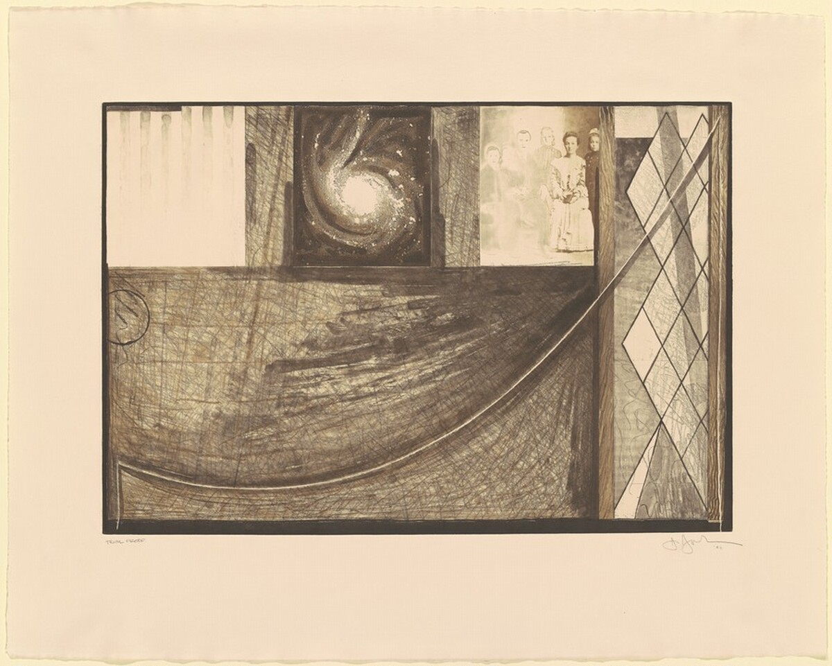 Untitled [trial proof] by Jasper Johns