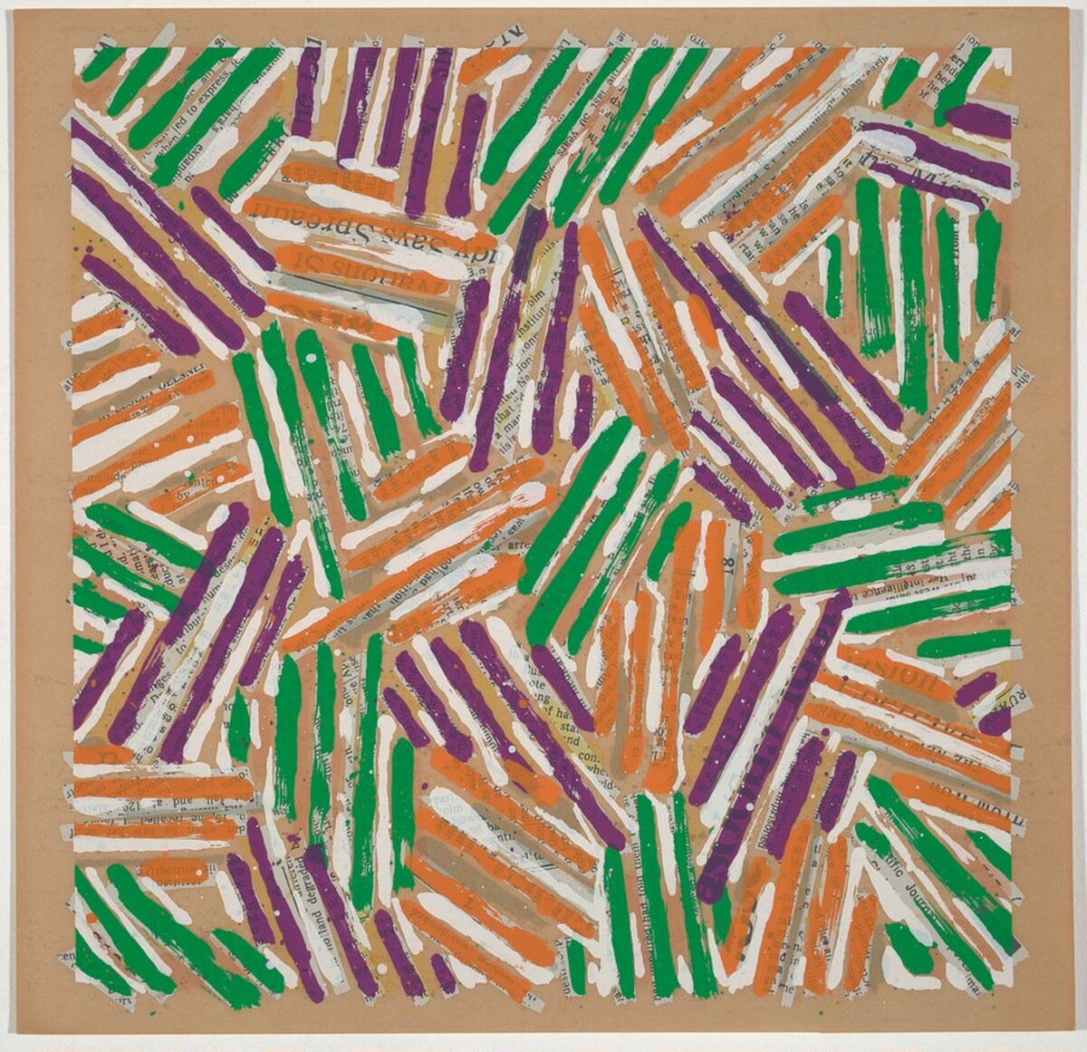 Catalogue Cover by Jasper Johns