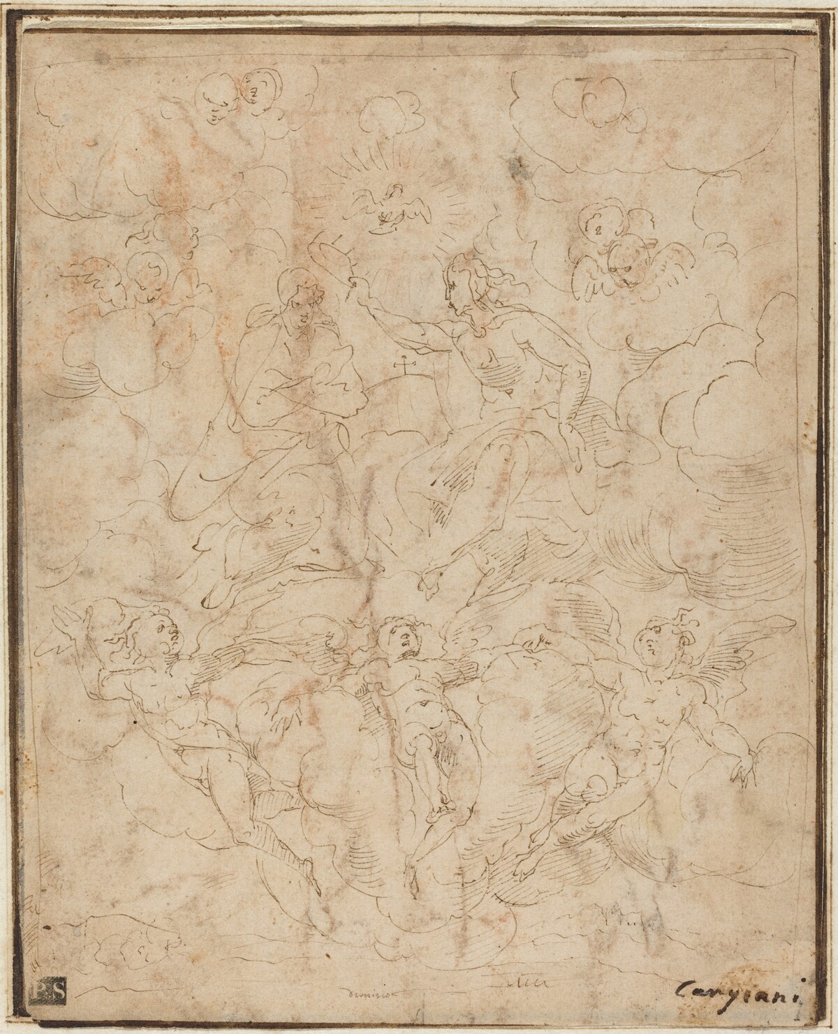 Coronation of the Virgin by Denys Calvaert