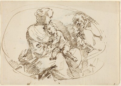 Holy Family [recto]