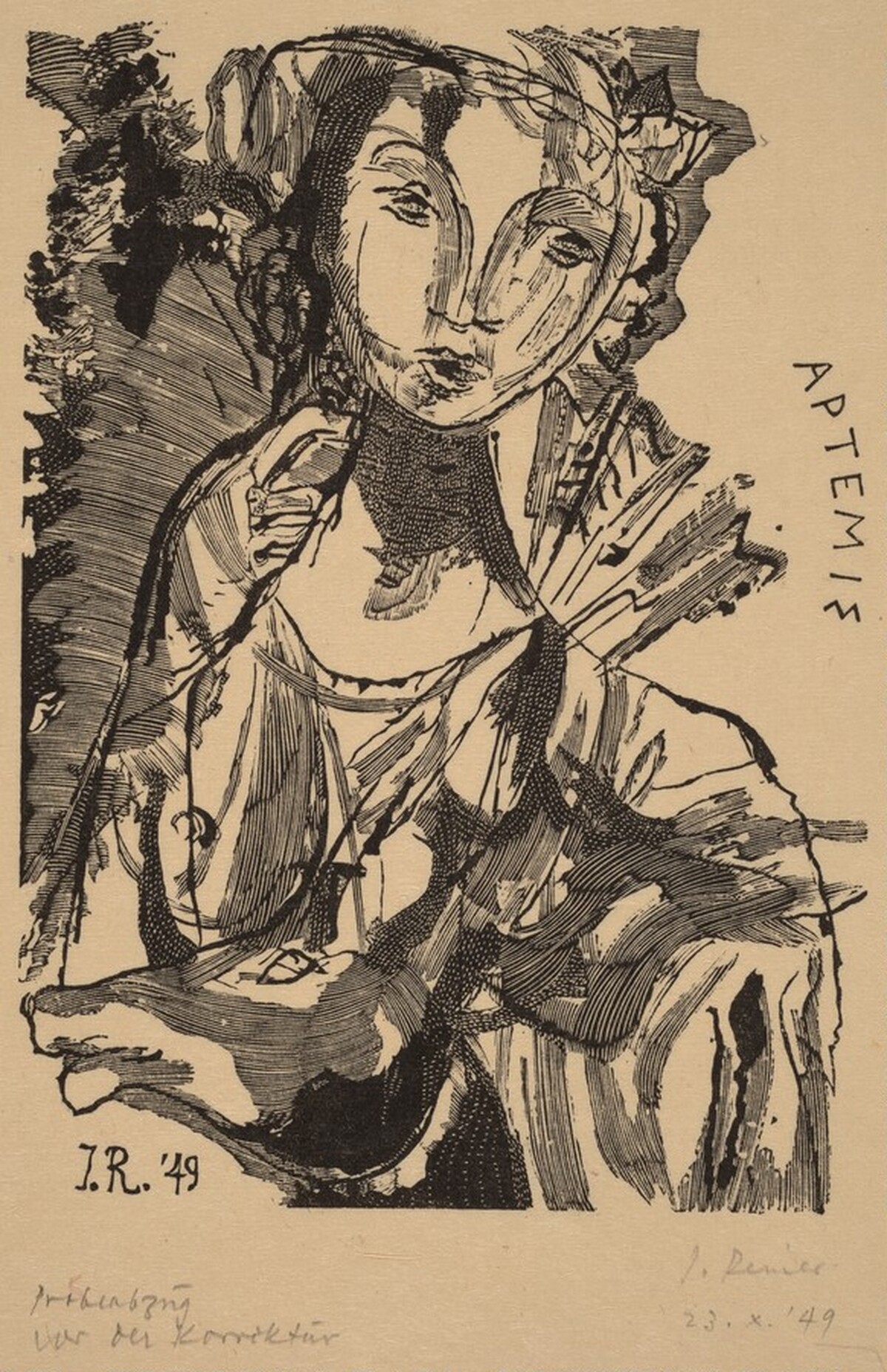 Artemis by Imre Reiner