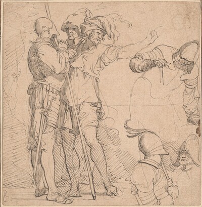 Capriccio Derived from Salvator Rosa's "Figurine"