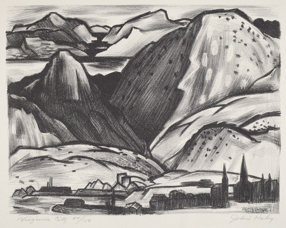Virginia City by John Charles Haley