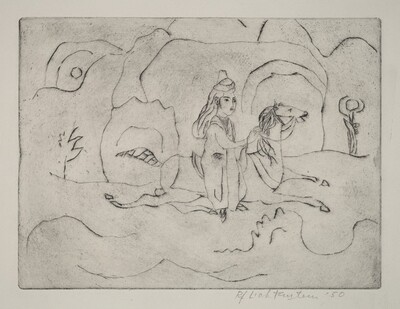 Woman on Horseback