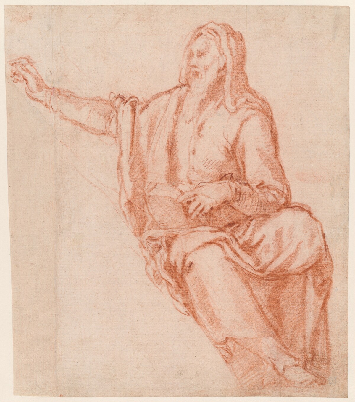 Jeremiah (Design for a Lunette)
 by Agostino Ciampelli