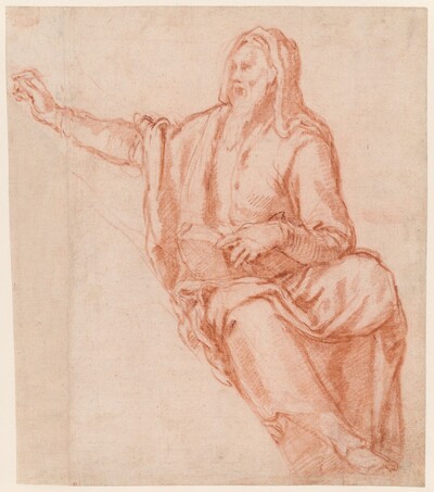 Jeremiah (Design for a Lunette)
