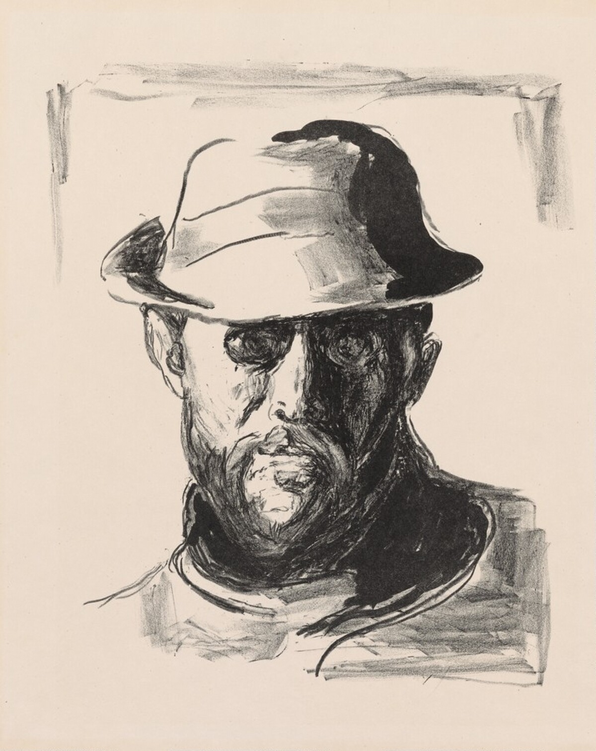 Hans Jaeger III by Edvard Munch