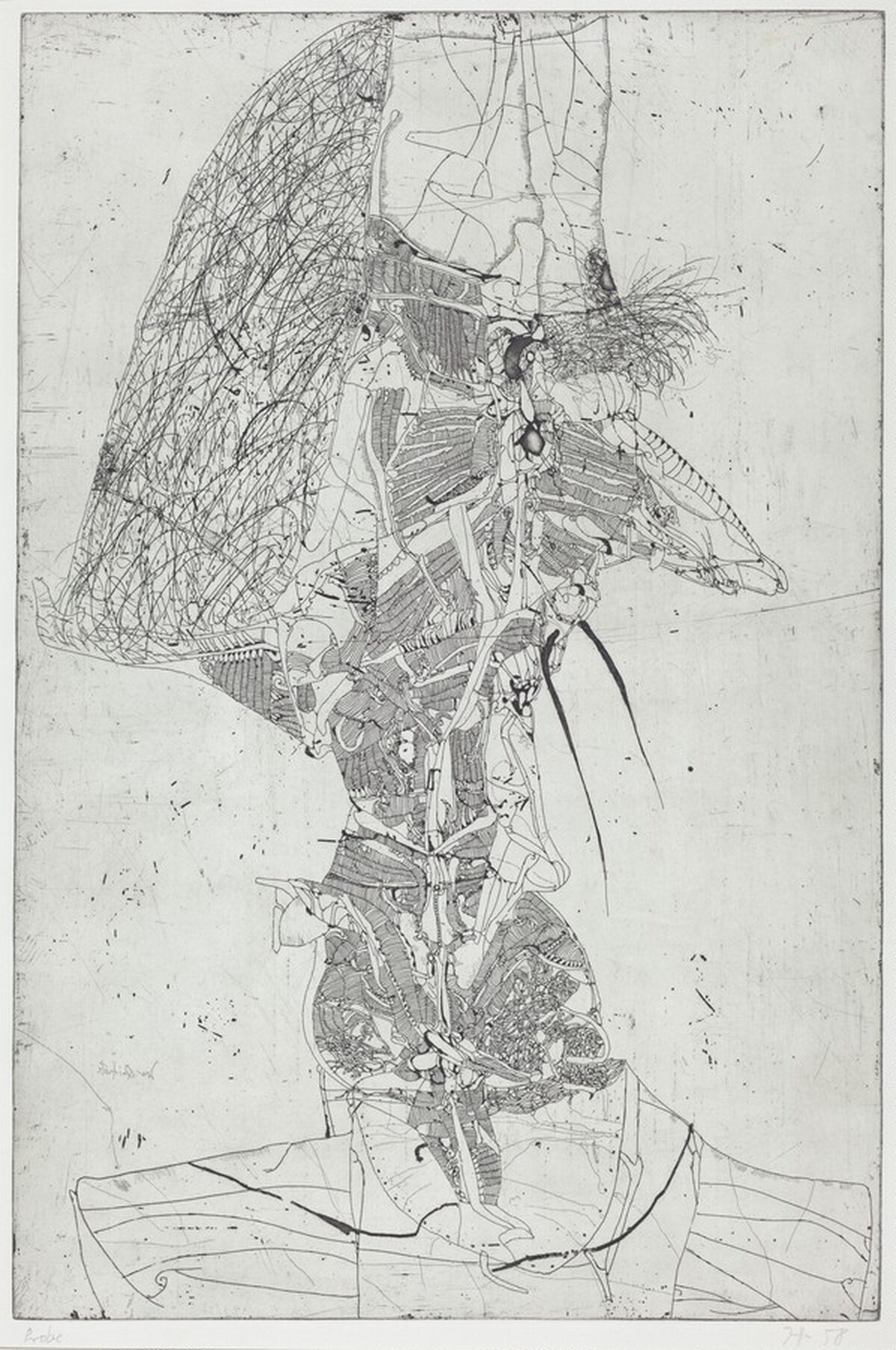 Don Quixote by Horst Janssen