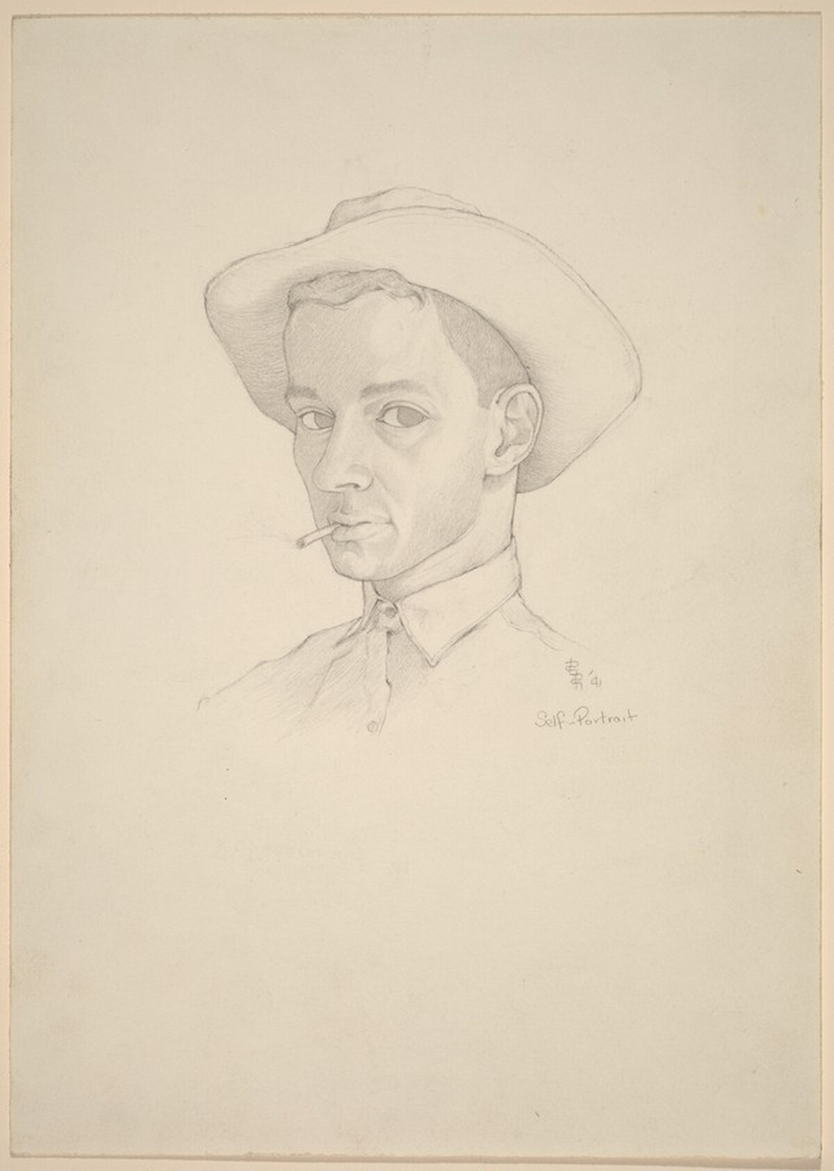 Self-Portrait by Robert Rosenwald