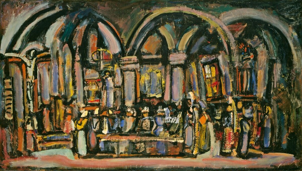 The Breton Wedding by Georges Rouault