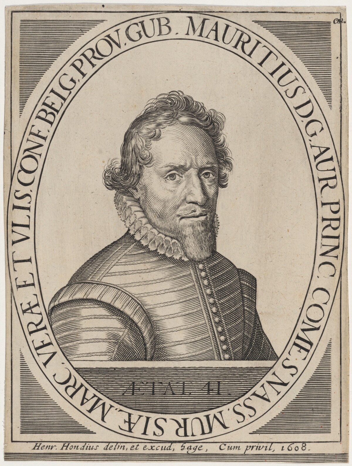 Maurice, Prince of Orange by Hendrik Hondius I