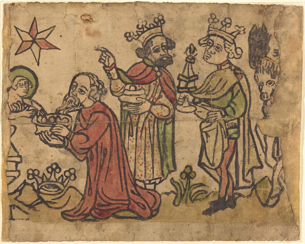 The Adoration of the Magi by German 15th Century