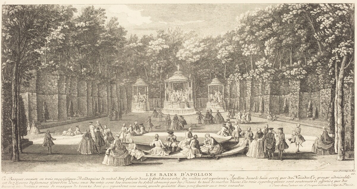 Les Bains d'Apollon by Jean-Baptiste Rigaud
