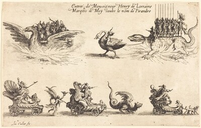 Entry of Monseigneur Henry de Lorraine, Marquis de Moy, under the Name of Pirandre