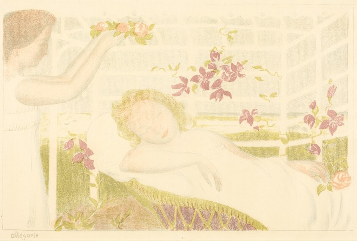 Allégorie by Maurice Denis, Ambroise Vollard (publisher), Auguste Clot (technician)