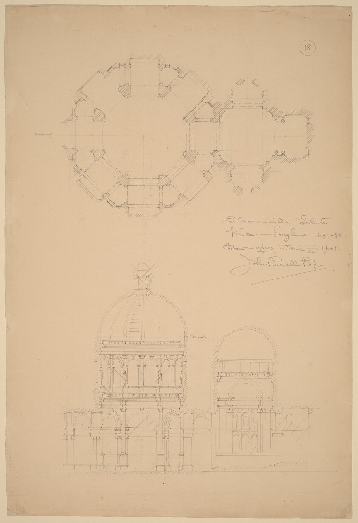 Sta. Maria della Salute, Venice by John Russell Pope