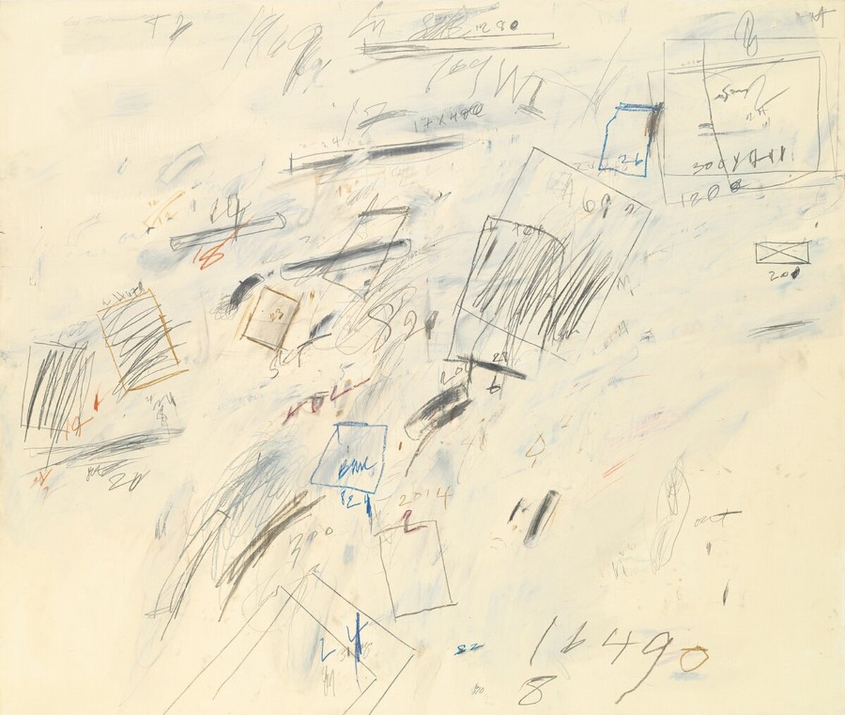 Untitled (Bolsena) by Cy Twombly