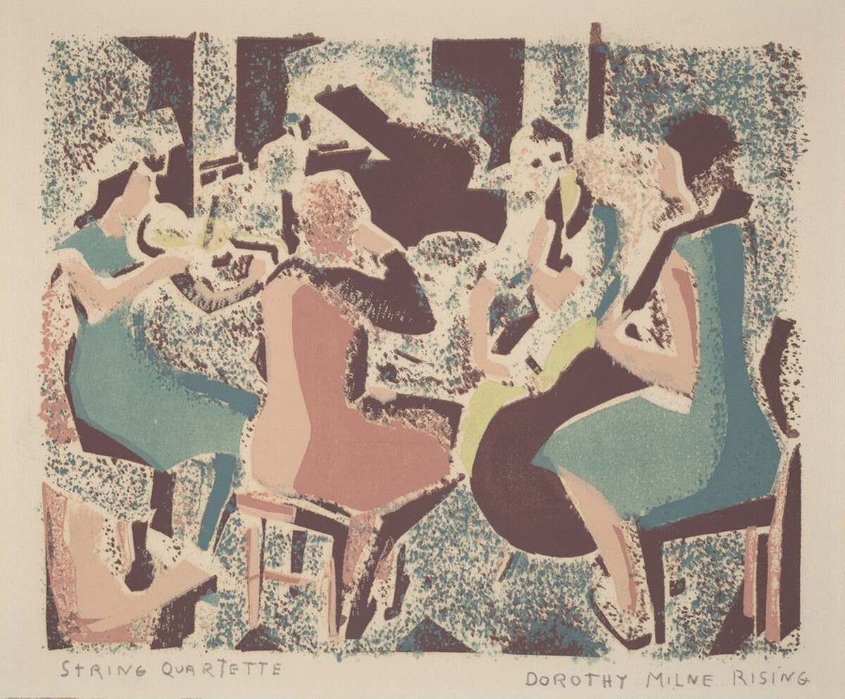 String Quartette by Dorothy Milne Rising