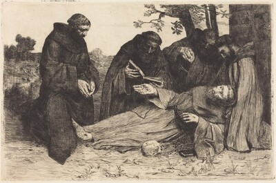 The Death of Saint Francis (La mort de St. Francois)