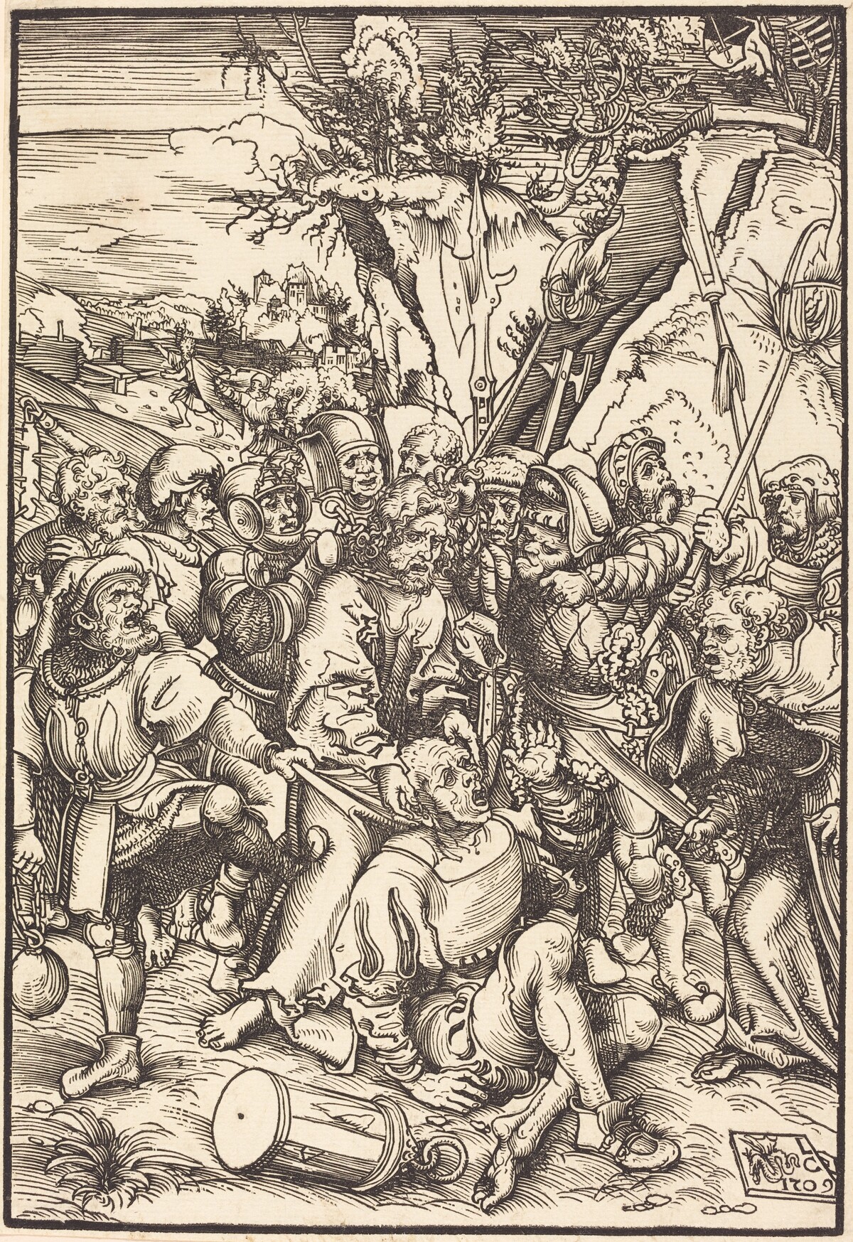 Christ Taken Captive by Lucas Cranach the Elder