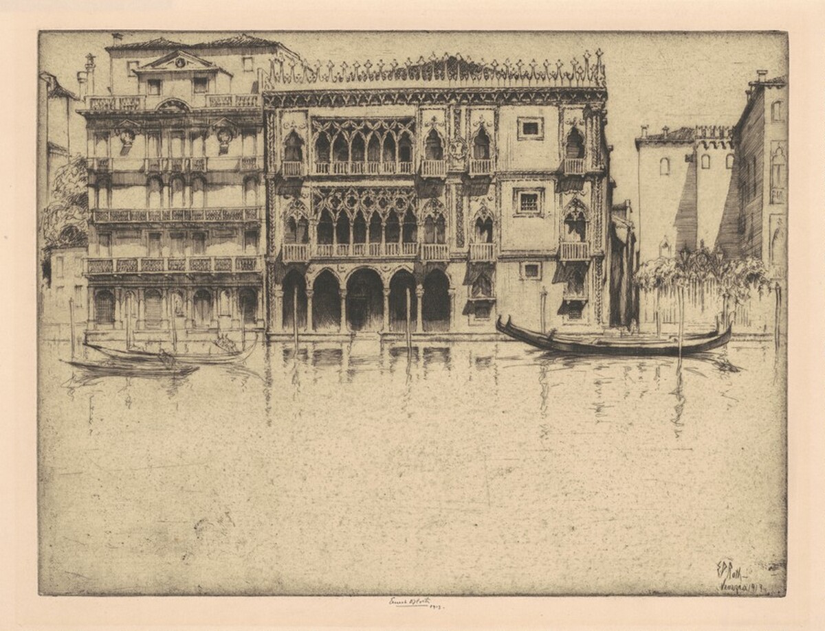 Ca' d'Oro—Venice by Ernest D. Roth