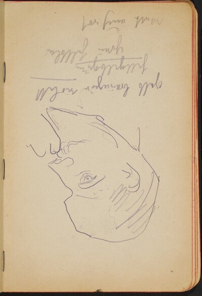 Mann und Notizen (Man with Notations) [p. 7]