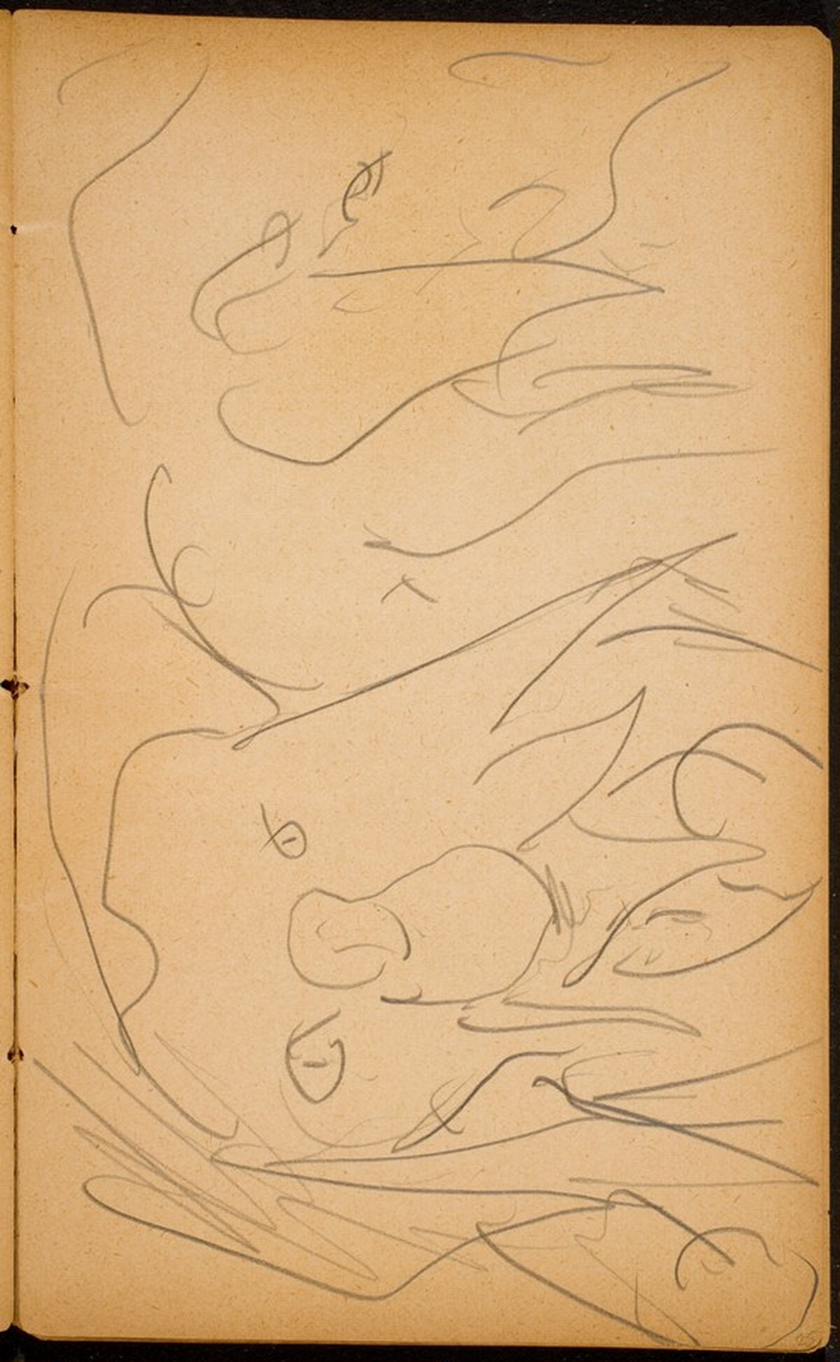 Elefanten (Elephants) [p. 25] by Max Beckmann