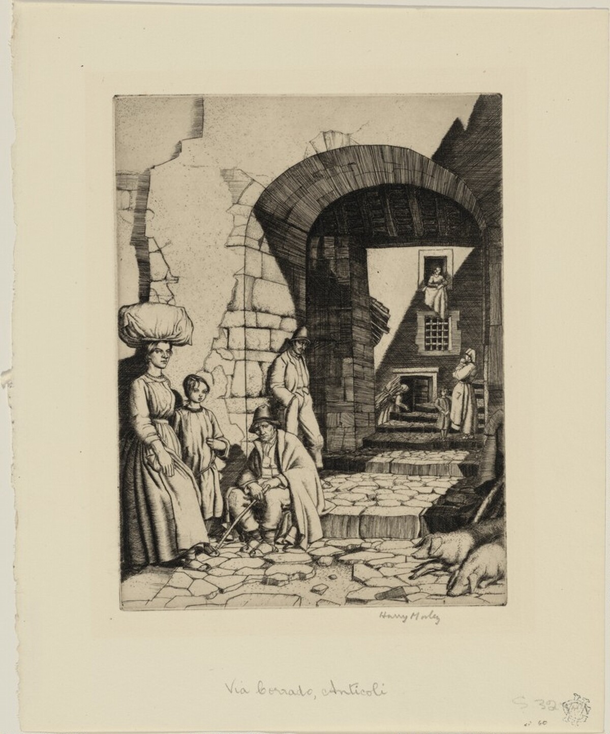 Via Corrado, Anticoli by Harry Morley
