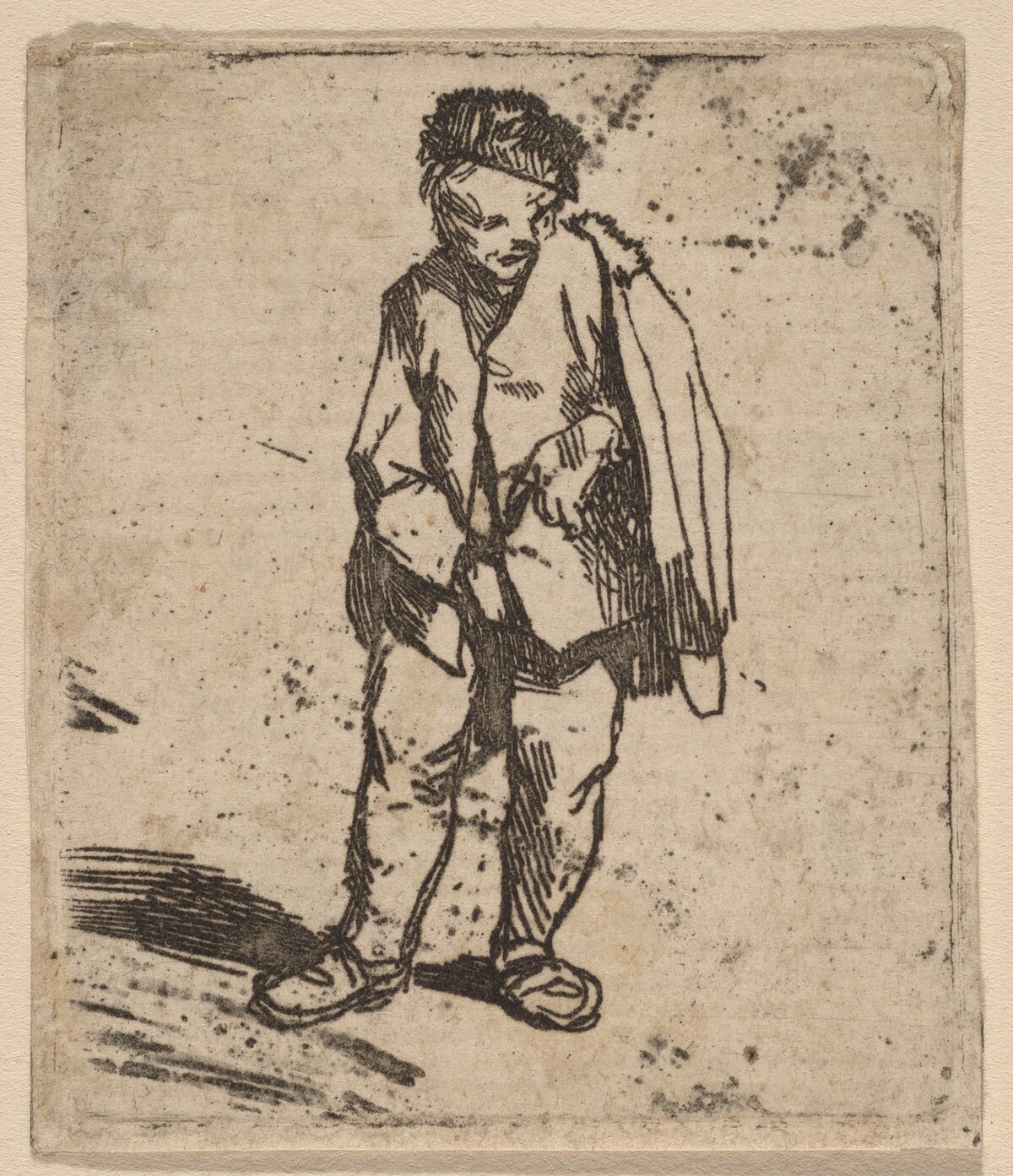 Man in a Short Cloak by Cornelis Bega