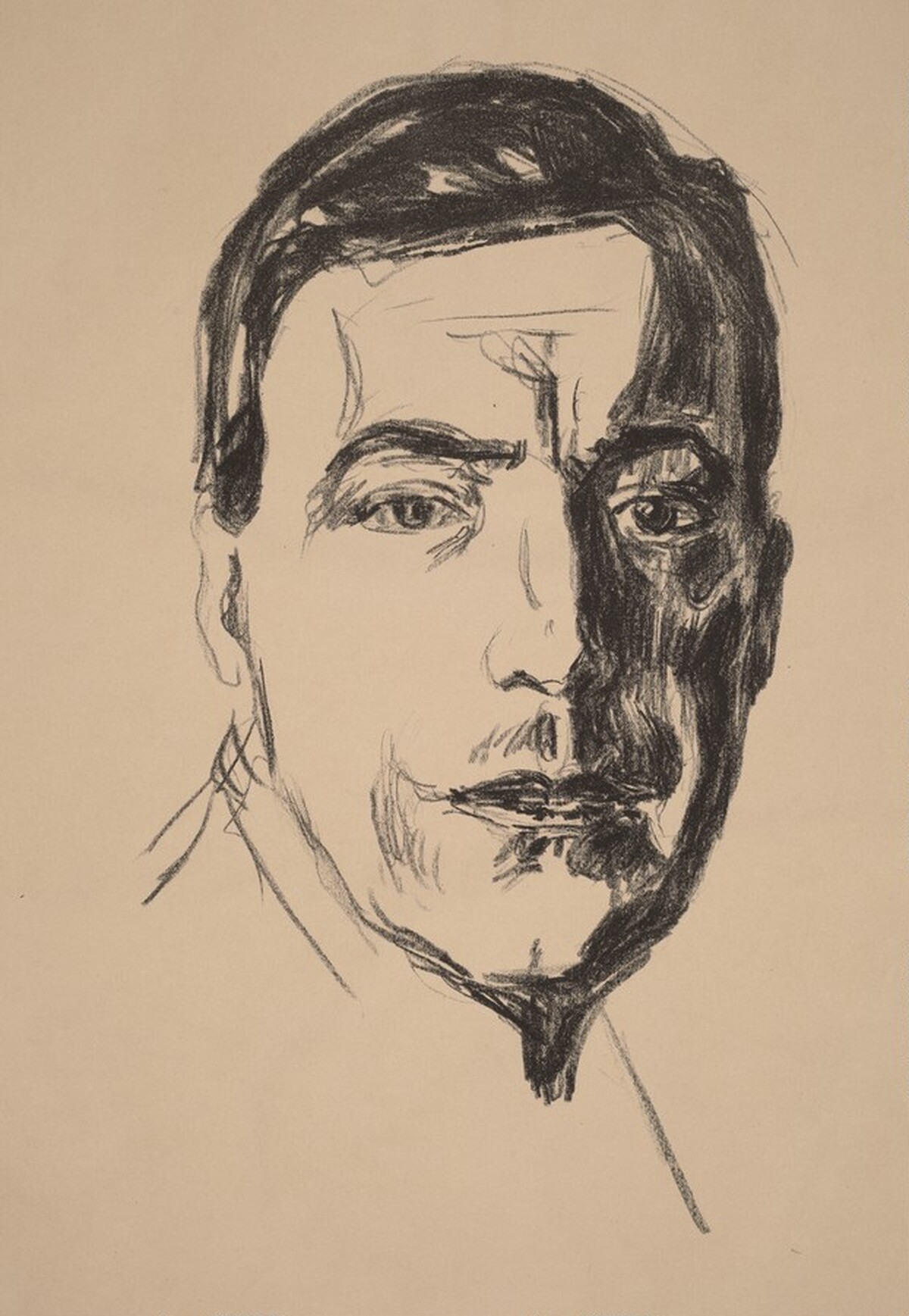 The Actor Smith (Portrat Schauspieler Smith) by Edvard Munch