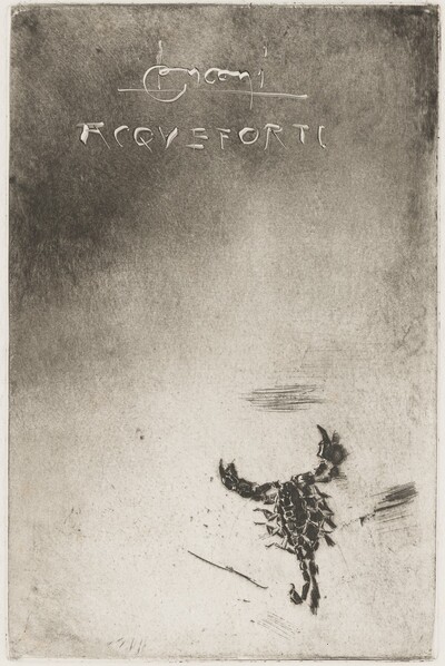 Frontispiece with Scorpion