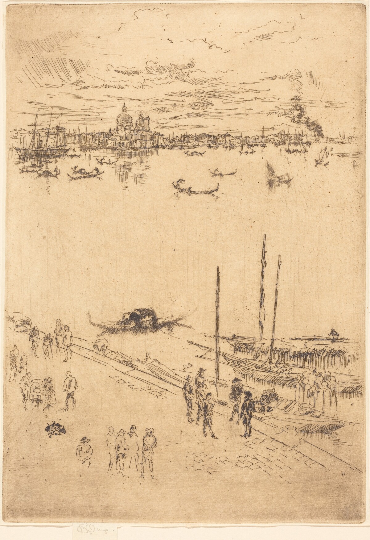 Upright Venice by James McNeill Whistler